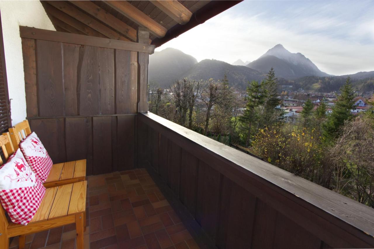 Ferienwohnung Arzgrube Mittenwald Esterno foto