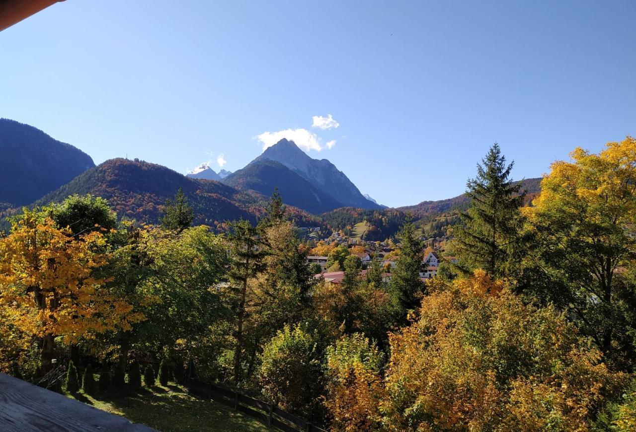 Ferienwohnung Arzgrube Mittenwald Esterno foto