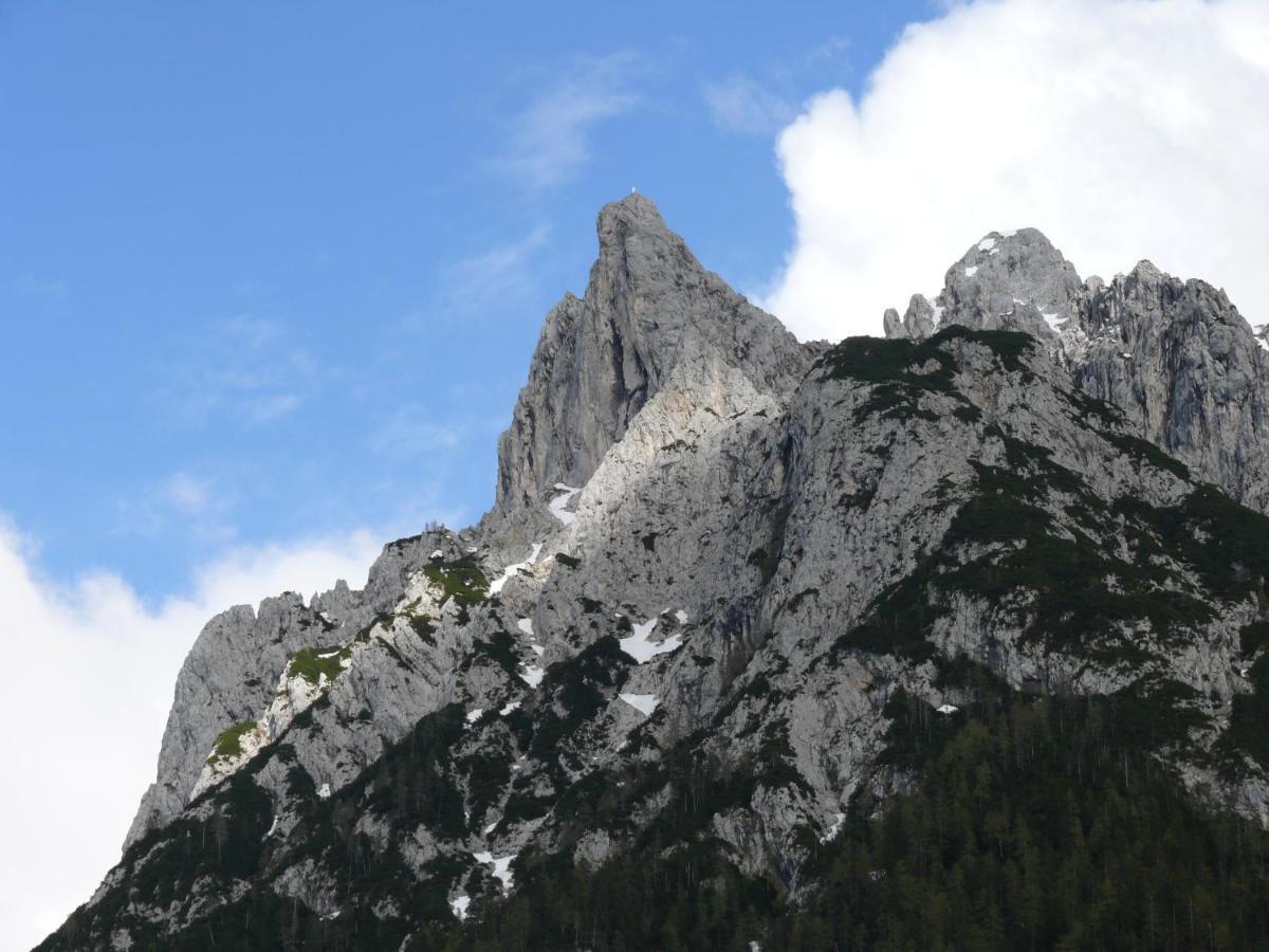 Ferienwohnung Arzgrube Mittenwald Esterno foto