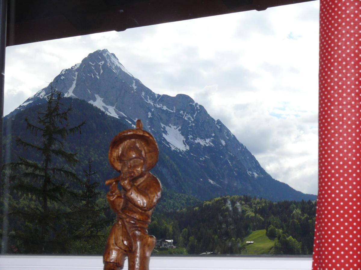 Ferienwohnung Arzgrube Mittenwald Esterno foto