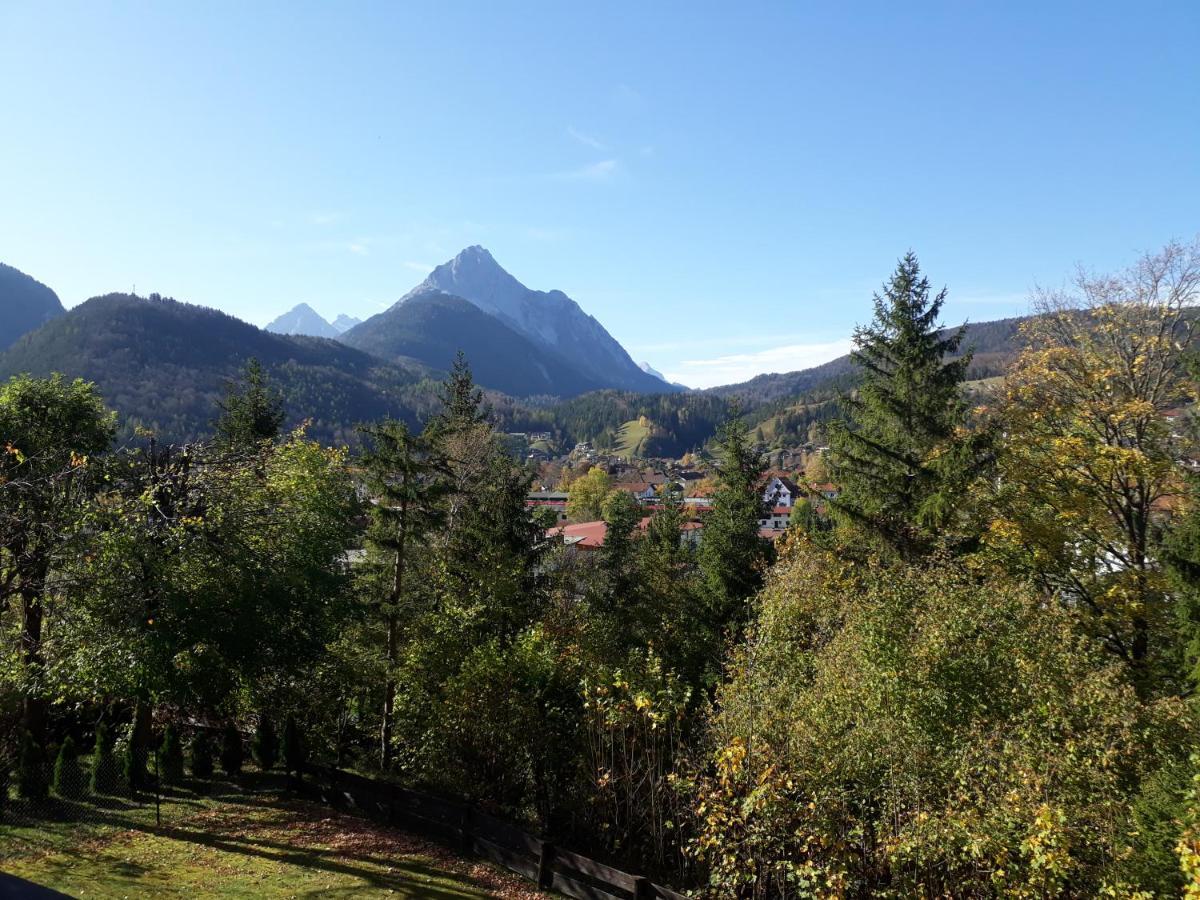 Ferienwohnung Arzgrube Mittenwald Esterno foto